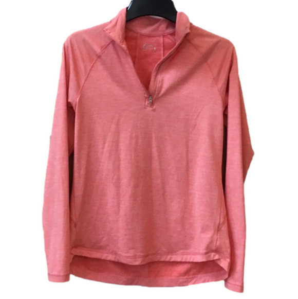Jockey Tops - Jockey pink quarter zip pullover. Women’s size small